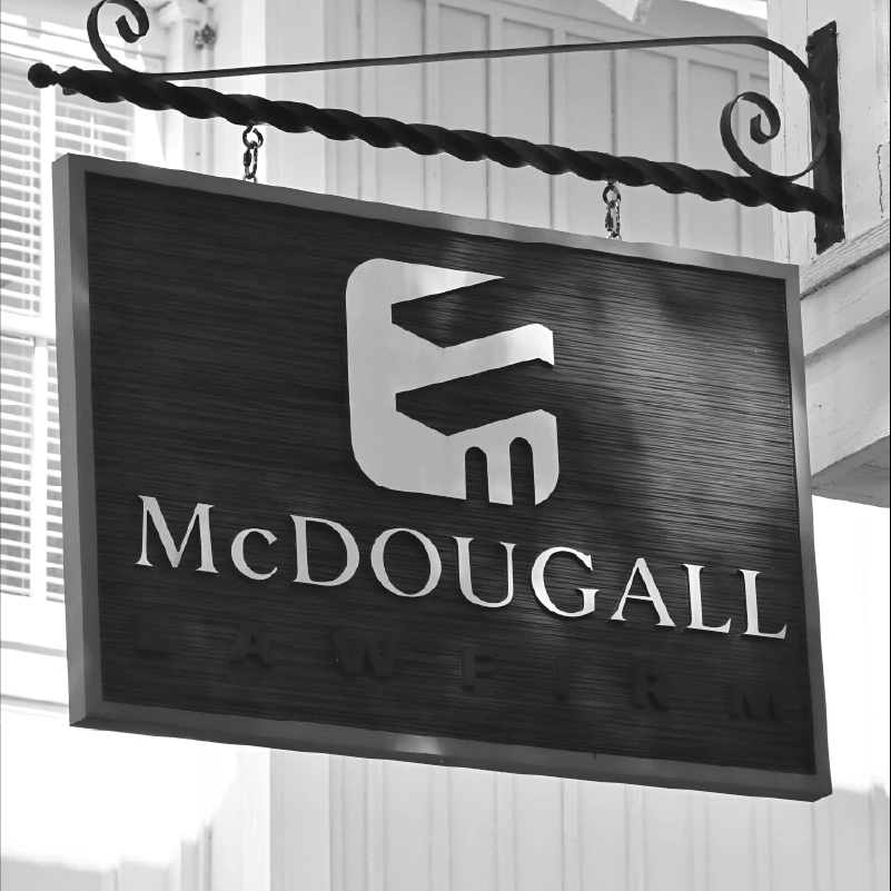 Mcdougall exterior sign