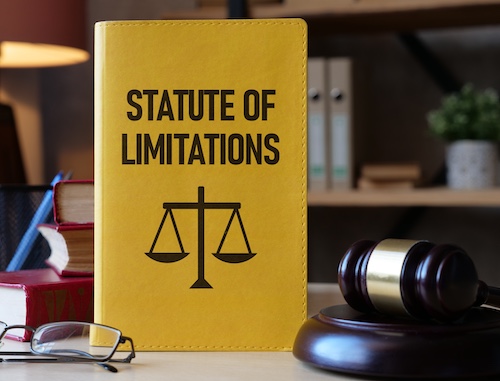 Statute of Limitations Book Concept
