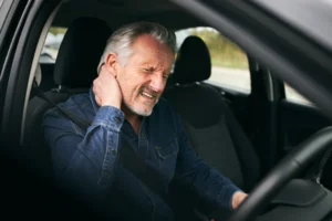Columbia personal injury lawyer reviewing a case with an injured client in South Carolina